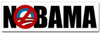 NOBAMA Sticker (Bumper)