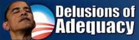 Anti Obama Delusions of Adequacy bumper sticker