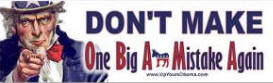 Don't Make One Big Ass Mistake Again