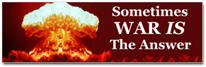 War Sticker (Bumper)