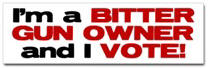 Bitter Gun Owner Sticker (Bumper)